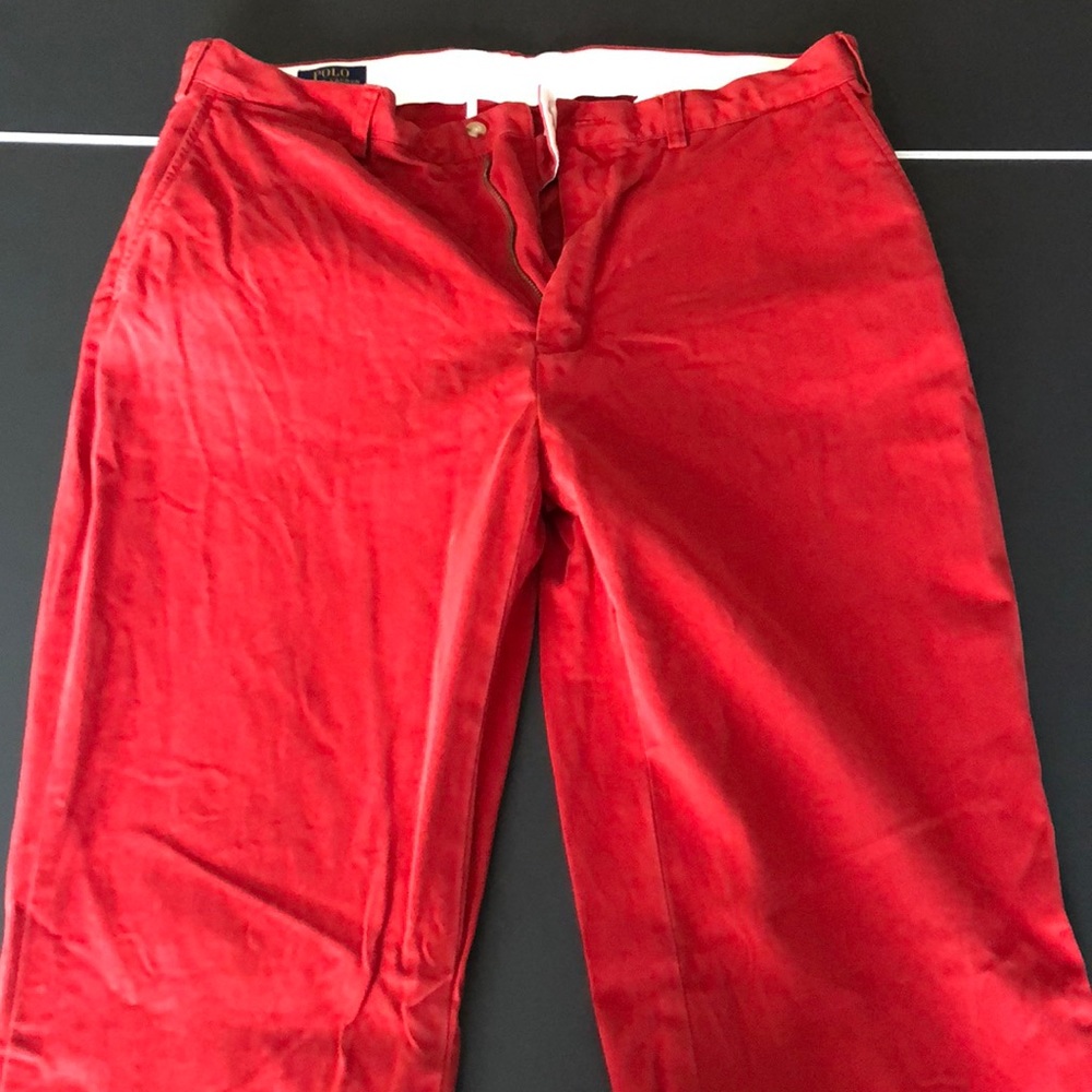 Red Polo Chinos